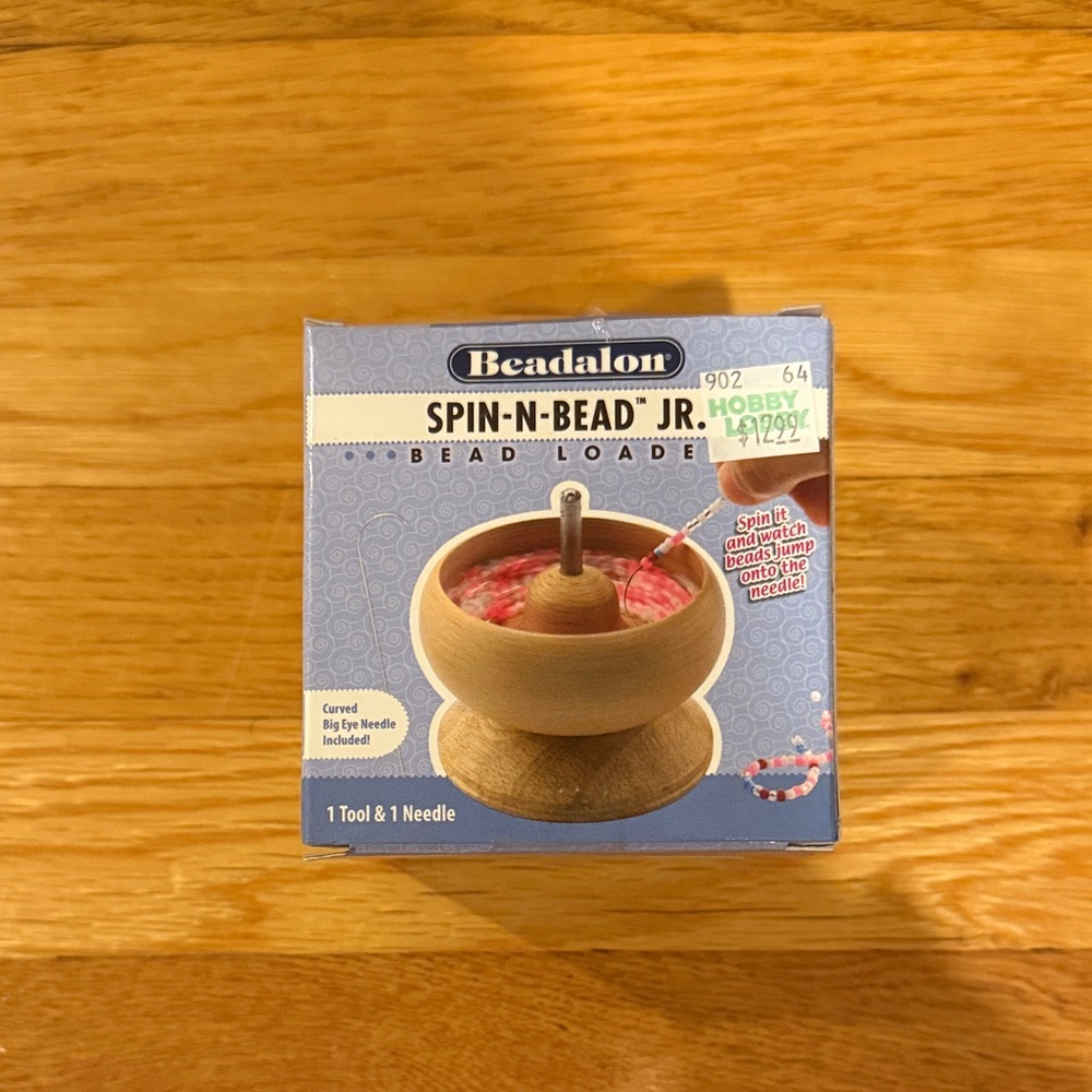 Hobby Lobby Beadalon Spin-N-Bead Jr. - Brown and Red